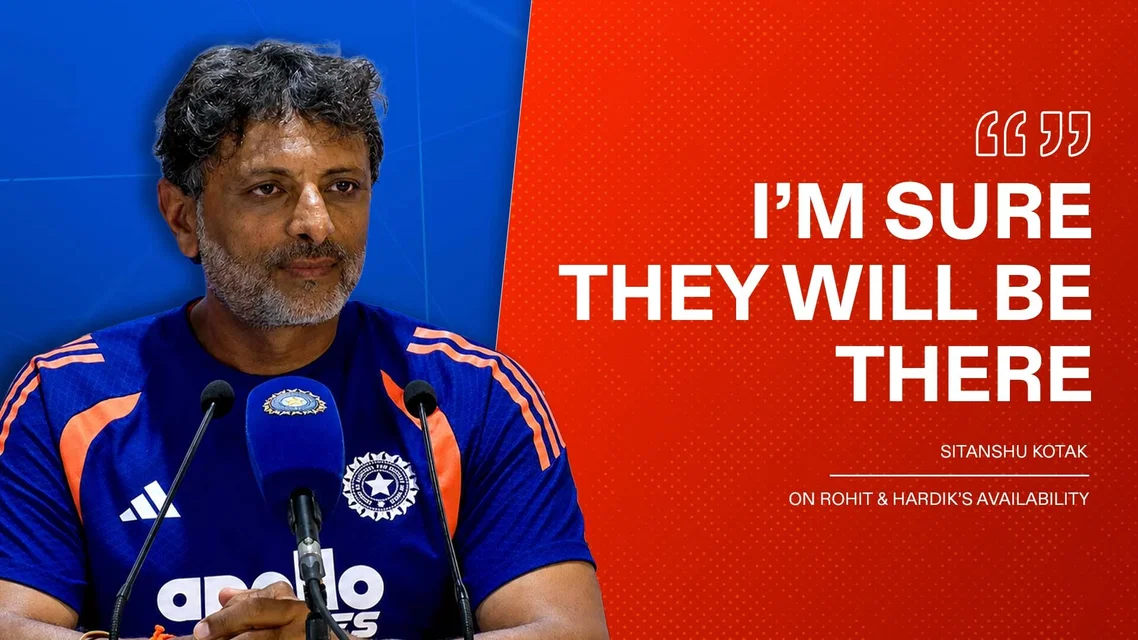 India’s batting coach addresses the media after the win over AFG | Press Conference
