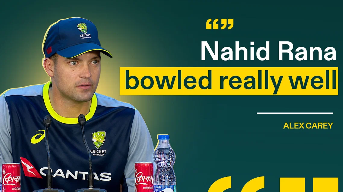 Alex Carey Praises Nahid Rana After BAN’s Win Over AUS | Press Conference