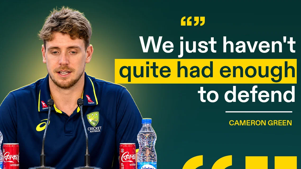 Green calls out batting failures in Bangladesh series loss | Press Conference
