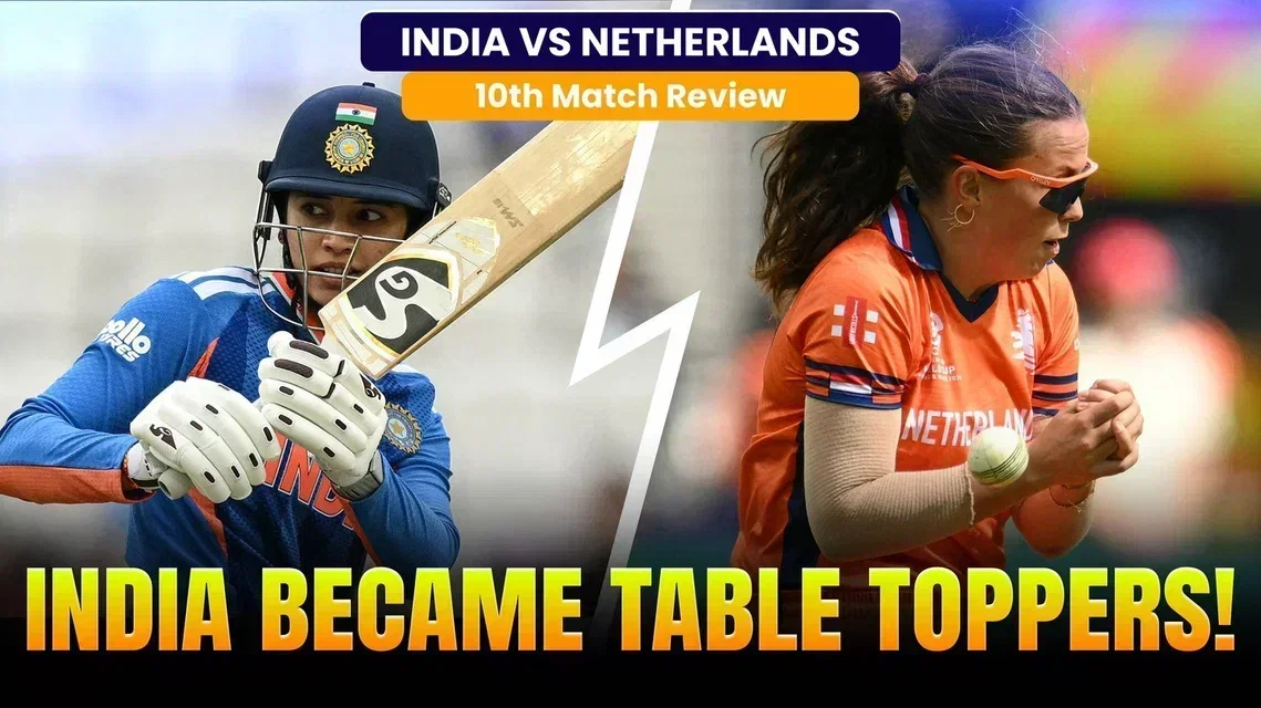 Mandhana, Shafali & Charani power India to their second win | Review