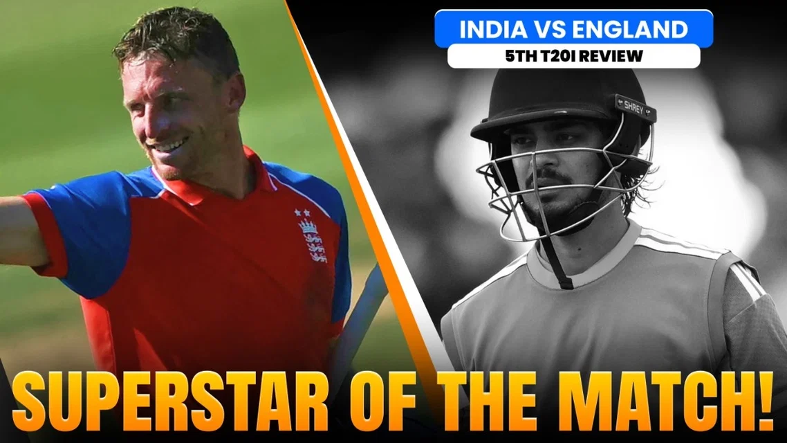 Buttler, Brook Shine as England Sweep India 4-0 & Go No. 1 in Rankings | 5th T20I Review