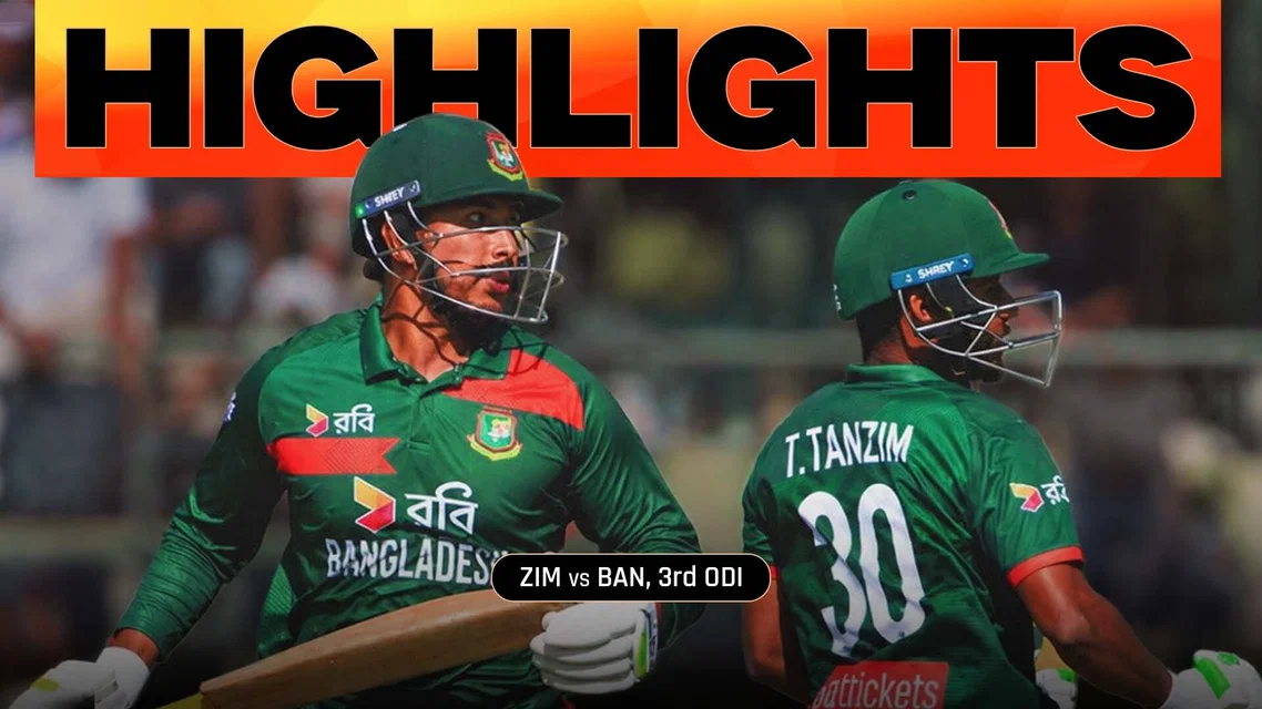 Shoriful, Openers Star as BAN Secure Consolation Win | 3rd ODI Highlights