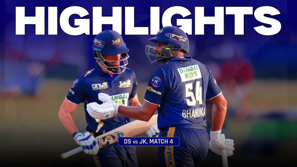 Bhanuka Rajapaksa guides Jaffna Kings to their maiden win | Match 4 Highlights 