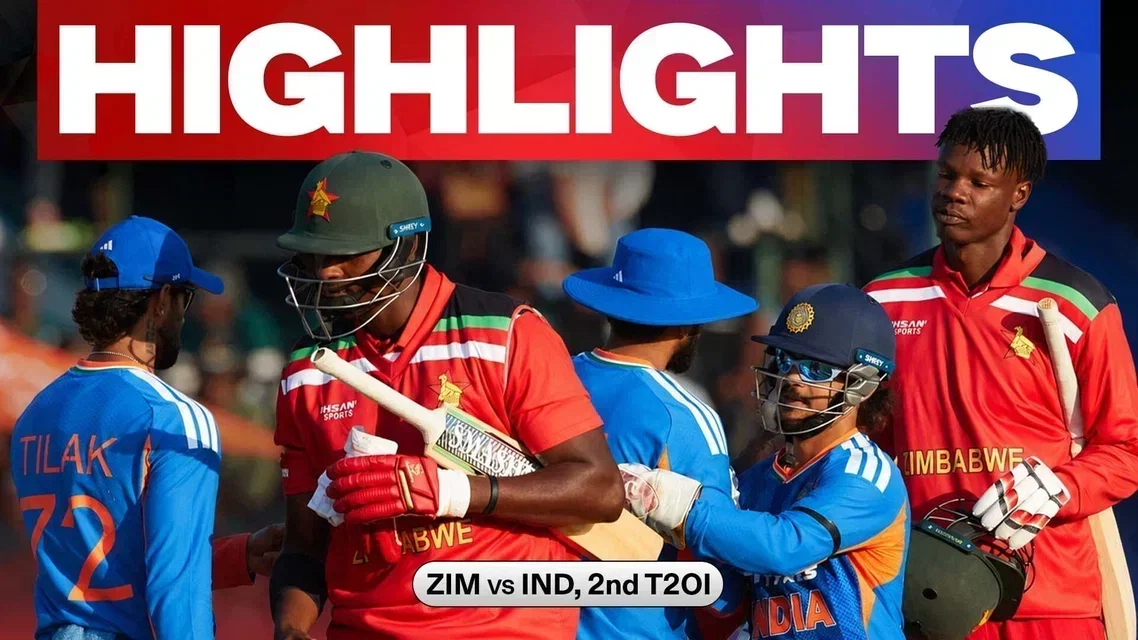 Ishan & Tilak Shine, Abhishek Stars With The Ball As India Crush ZIM | 2nd T20I Highlights