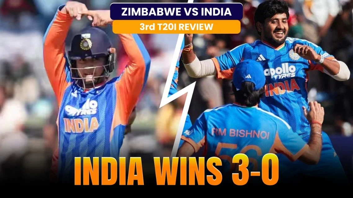 India Outclass Zimbabwe Again To Seal A 3-0 Whitewash | Review