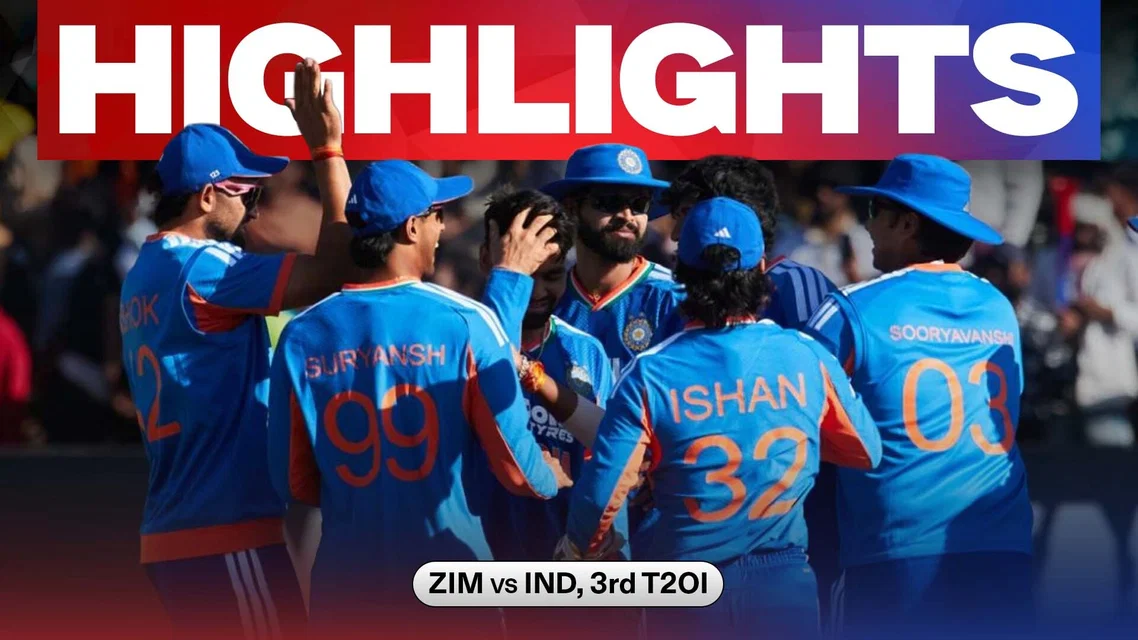 Dominant India Complete 3-0 Whitewash Over Zimbabwe | 3rd T20I Highlights