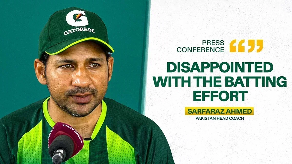 Sarfaraz Ahmed Rues Pakistan's Batting Collapse After 1st Test Defeat